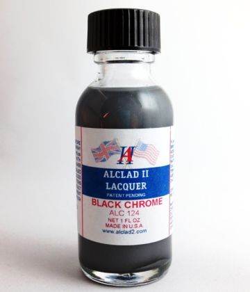 ALC124 Black Chrome Lacquer for Plastic