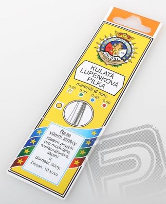 PEL2MO20778 List do lupienkovej pílky 0,25mm guľatý