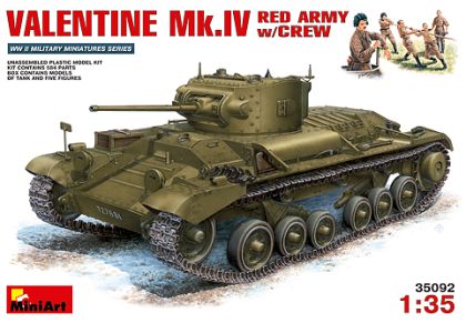 MA35092 Valentine Mk.4 Red Army w/Crew