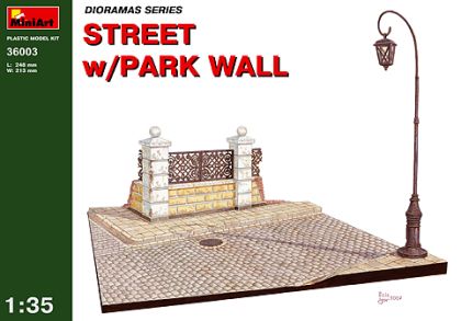 MA36003 Street with park wall