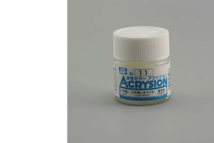 N011 Acrysion - flat white