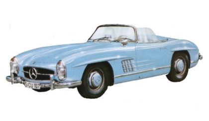 ITA3614 Mercedes-Benz 300SL Cabrio LIM. ED.