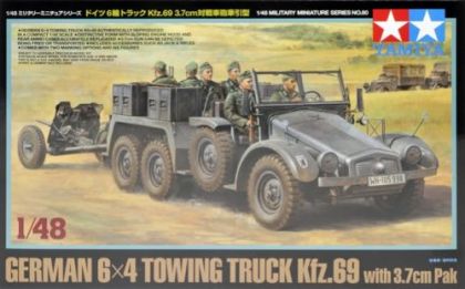 TA32580 German Tow Truck 3.7cm Pak