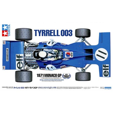 TA12054 Tyrell 003 1971 Monaco