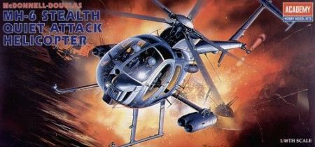 AC1691 MH-6 Stealth Helicopter