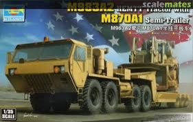 TR1055 M983A2 HEMTT Tractor with M870A1 Semi-Trailer