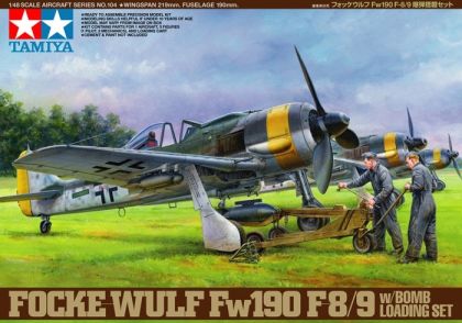 TA61104 Fw190F-8/9 with bomb loading set