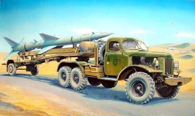TR0204 SA-2 Guideline Missile w/Truck+Trailer