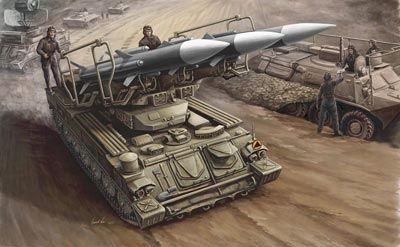 TR0361 Russian SAM-6 Antiaircraft Missile