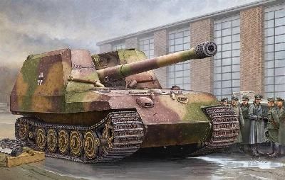 TR0378 German Geschützwagen Tiger für 17cm K72