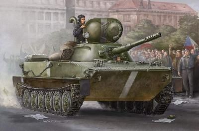 TR0379 Russian PT-76 Amphibious Tank Mod.1951