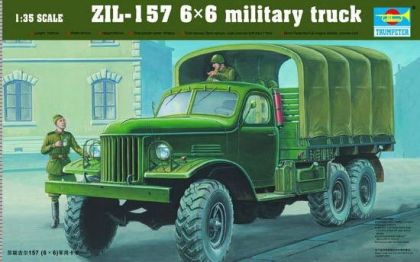 TR1001 ZIL-157 6x6 Soviet Military Truck