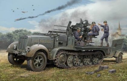 TR1523 2cm Flakvierling 38 Auf Selbstfahrlafette (Sd.Kfz.7/1)