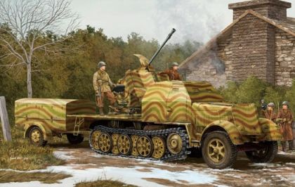 TR1527 German Sd.Kfz.7/2 3.7cm Flak 43 auf Selbstfahrlafette