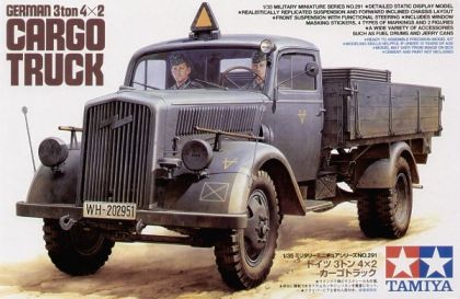 TA35291 German 3Ton 4x2 Cargo Truck (Opel Blitz)