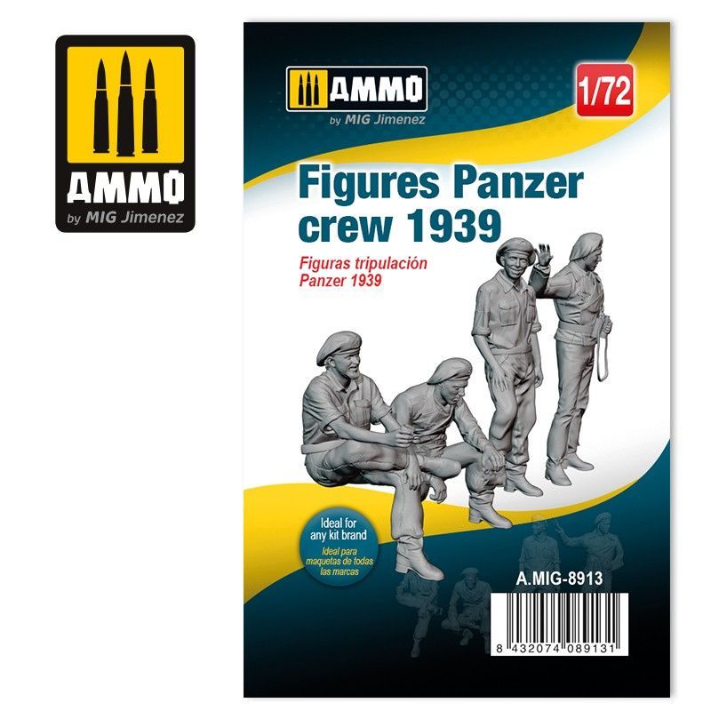 1:72 Figures Panzer crew 1939