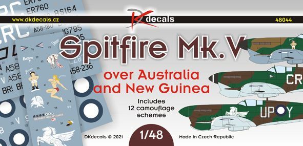 1:48 Spitfire Mk.V over Australia and New Guinea
