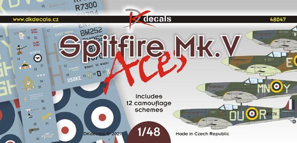 1:48 Spitfire Mk.V Aces