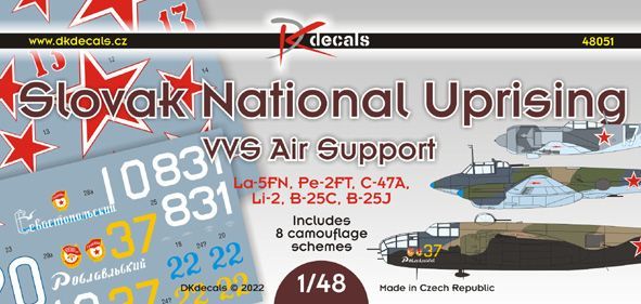 1:48 Slovak National Upriosing 1944 - VVS Air Support