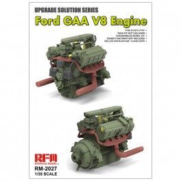 1:35 UPGRADE SOLUTION SERIES Ford GAA V8 Engine model kit