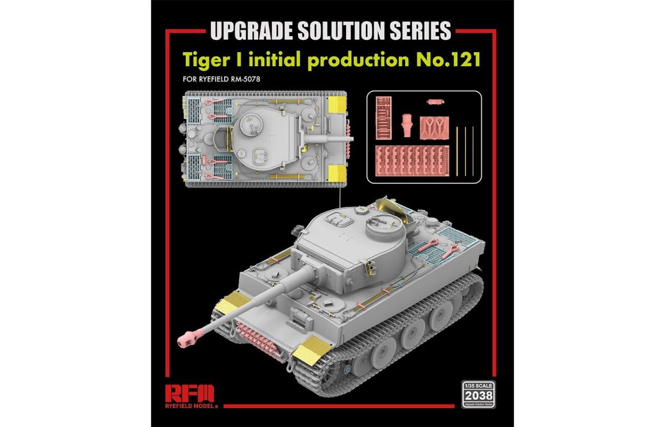 1:35 TIGER I 121# initial production UPGRADE SOLUTION SERIES