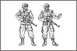 1:35 CZ Army KFOR (2 fig.)