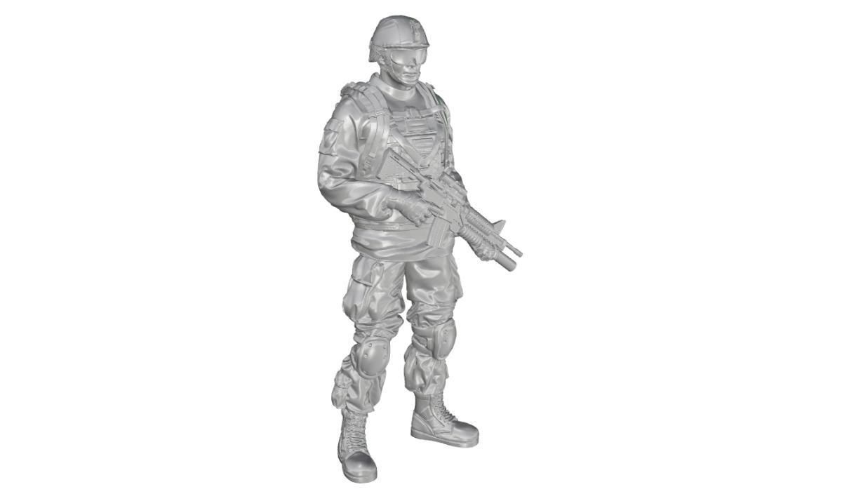 1:35 Commanding Officer (standing), US Army Infantry Squad 2nd Division for M1126 Stryker (part 3)
