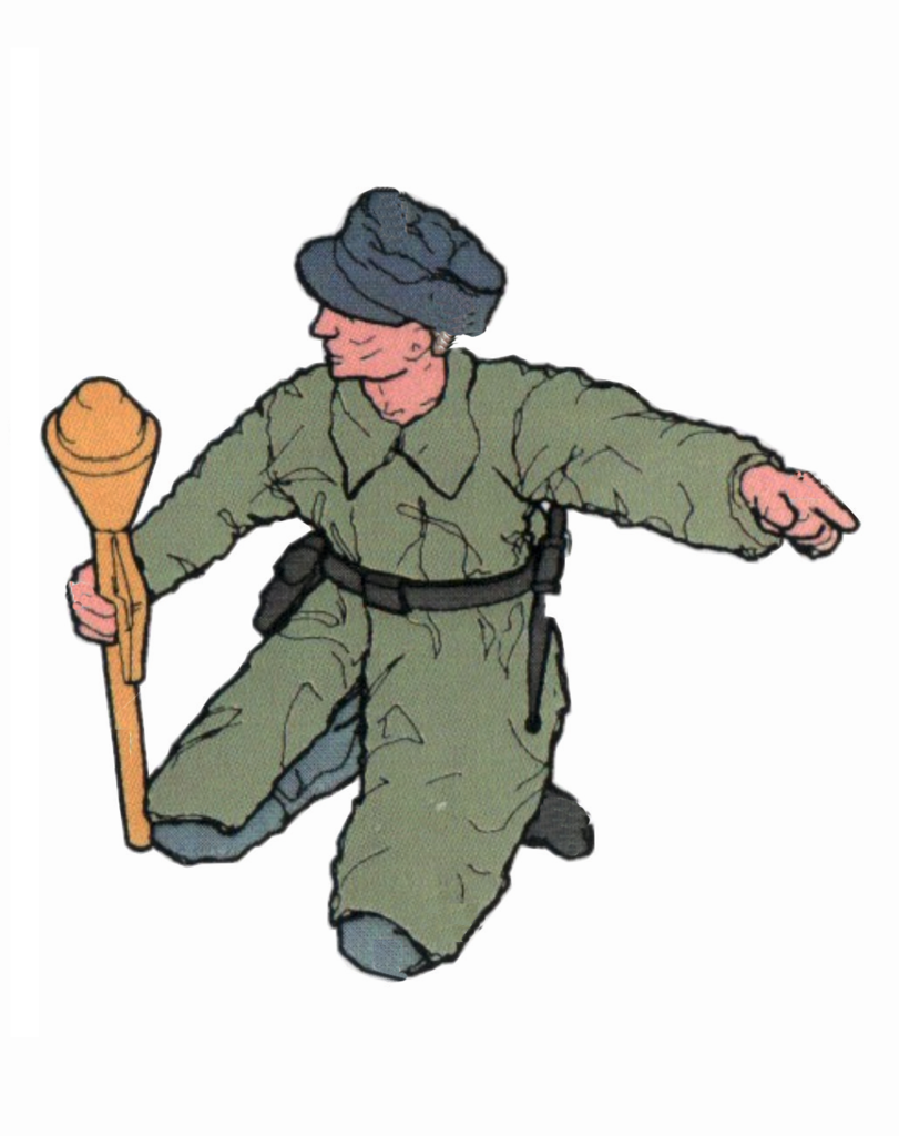 1:48 German WW II Volkssturm Berlin 1945