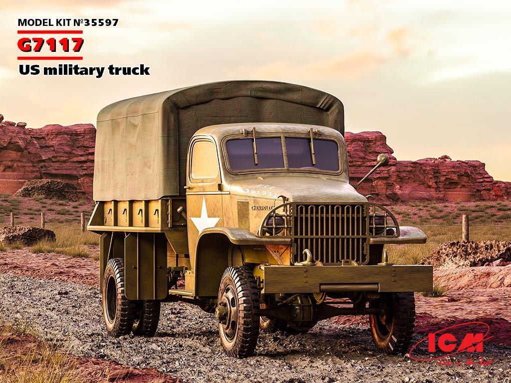 1:35 G7117 US military truck