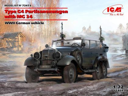 1:72 Type G4 Partisanenwagen with MG 34