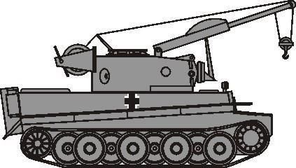 1:72 Bergetiger - conversion set for REV