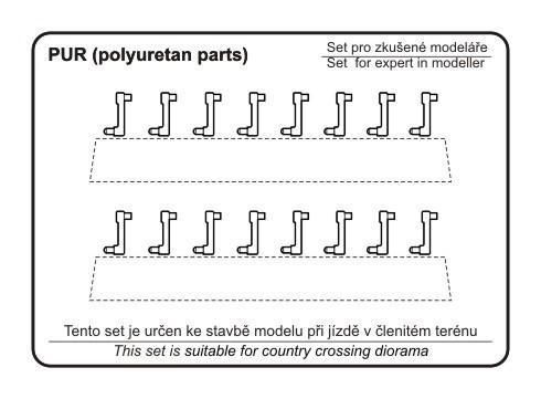 1:72 Panther Ausf.A/D Road wheels torque arms REV