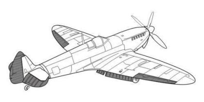 1:48 Spitfire Mk.IX - exterior set for HAS