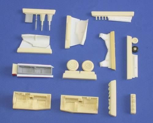 1:48 JAS-39D Gripen - undercariage set for Italeri