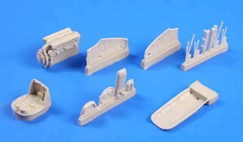 1:48 Spitfire Mk.Vb - engine set for TAM