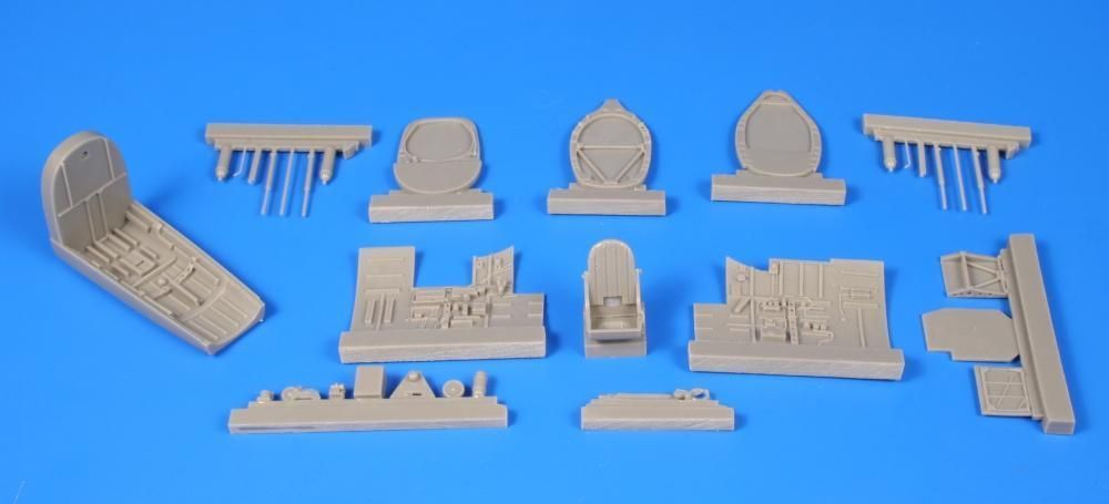 1:48 Spitfire Mk.I - interior set for Airfix