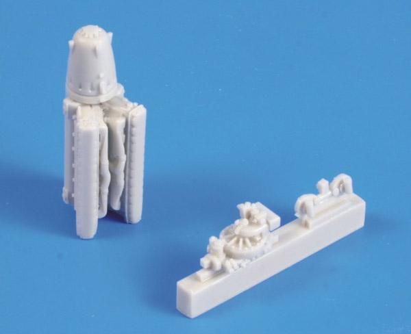 1:72 Allison 1710-33 (series C) WW II US. Aircraft engine