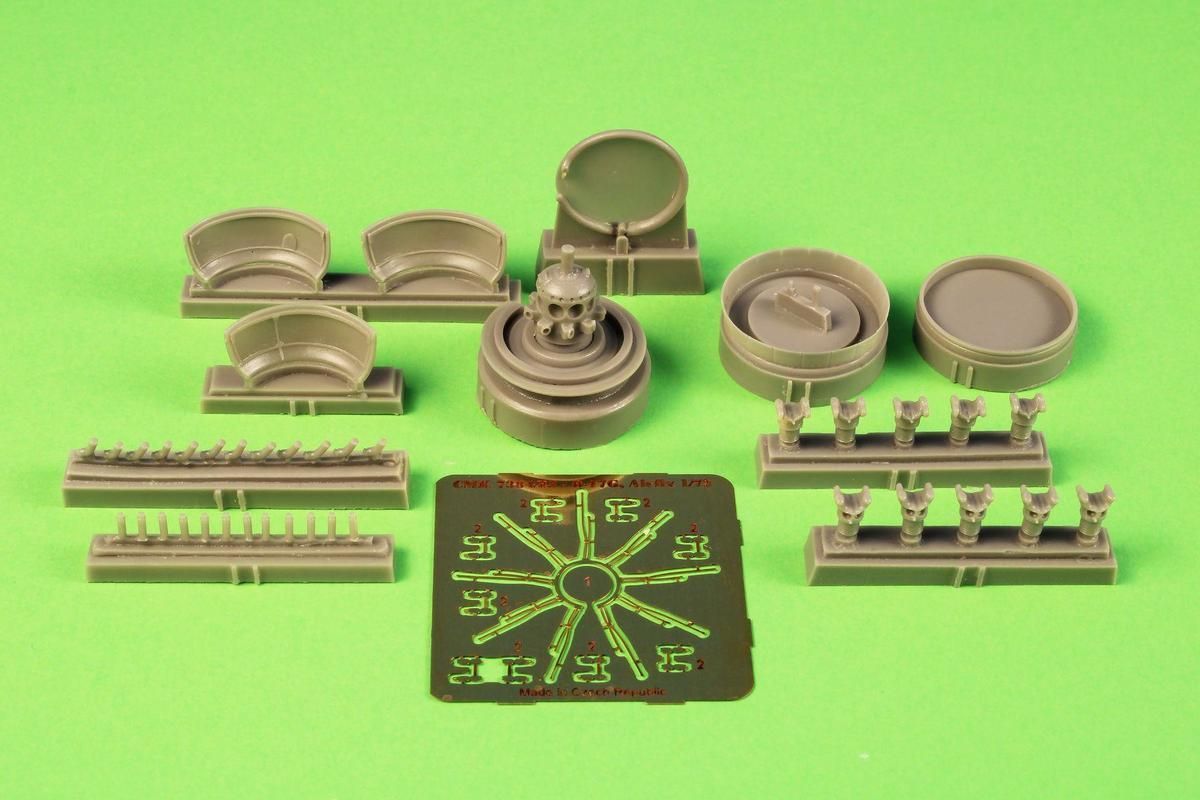 1:72 B-17G Engine Set (starboard side engine, 1pc) for Airfix kit