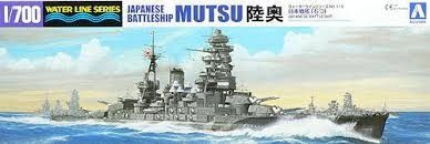 1:700 I.J.N.Battle ship MUTSU
