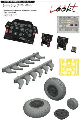 1:32 North-American P-51D-15 LooKplus