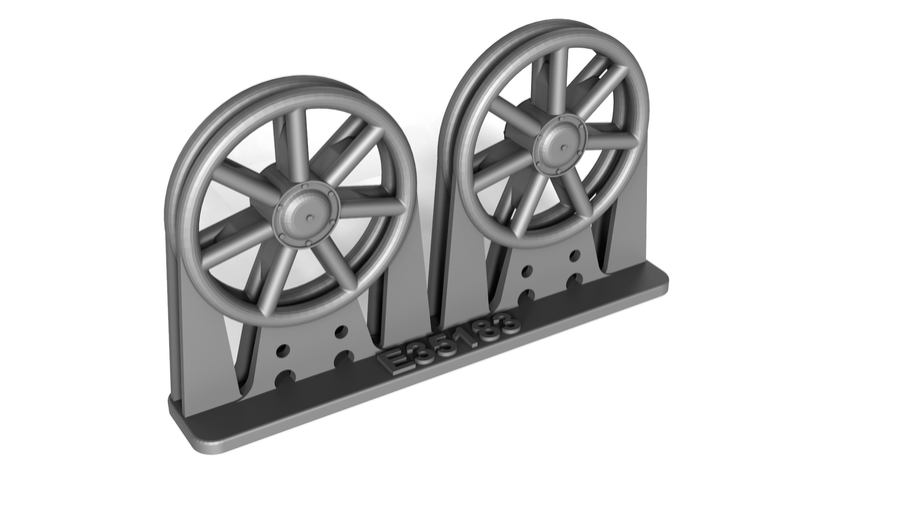 1:35 PZ. IV FAMILY IDLER WHEELS MID, WELDED, FOR ONE VEHICLE