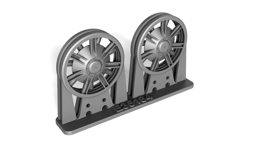 1:35 PZ. IV FAMILY IDLER WHEELS LATE, CASTED WITH CASTING NUMBER, FOR ONE VEHICLE