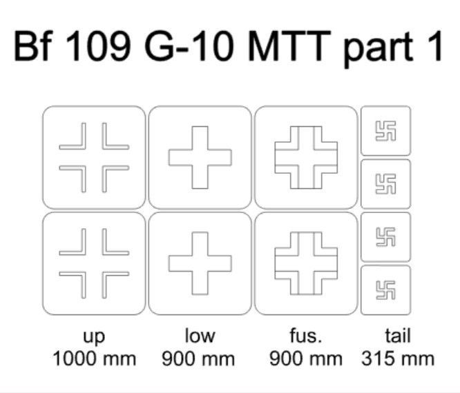 1:48 Bf 109 G-10 MTT part 1