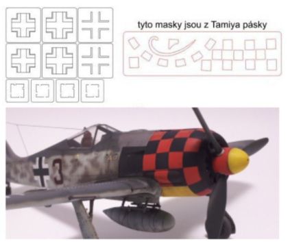 1:48 Fw 190 A-6 checker nose (pro Eduard)