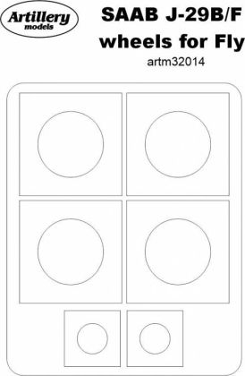 1:32 MASKA SAAB J 29F/B TUNNAN KOLA