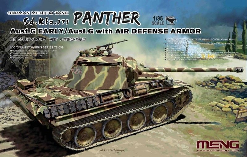 1:35 Sd.Kfz.171 Panther Ausf.G Early/Ausf.G w. Air Defense Armor