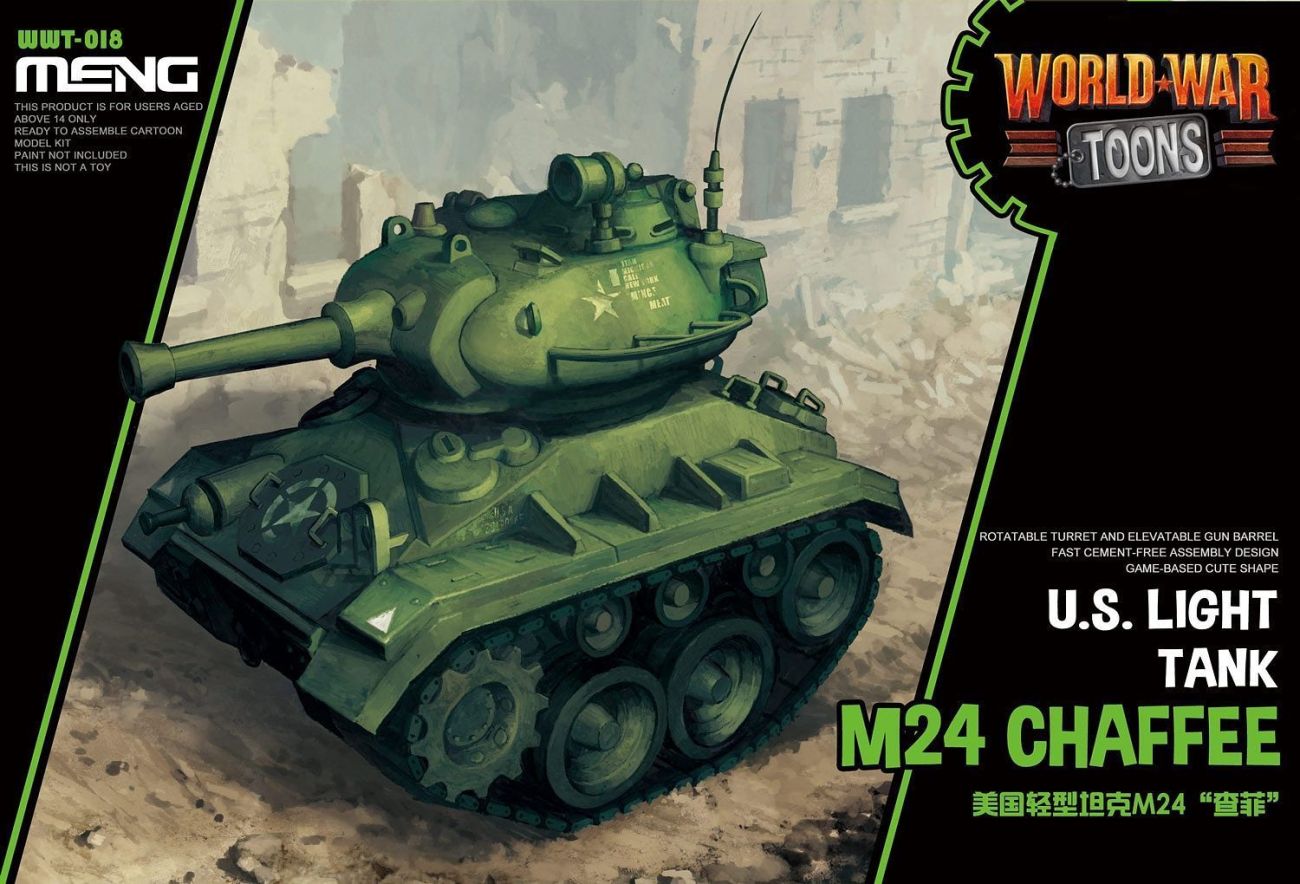 AMERICAN LIGHT TANK M24 CHAFFEE