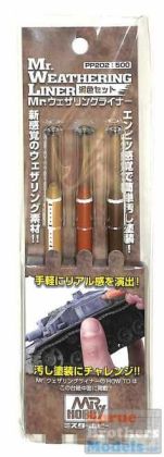 Mr Weathering Liner Mud Set