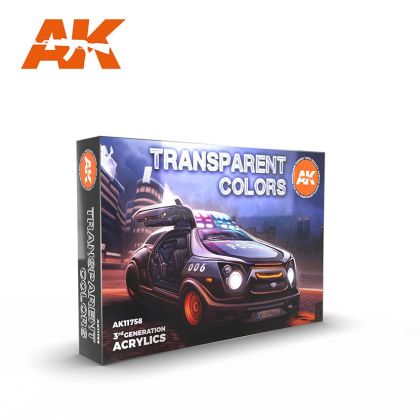 TRANSPARENT COLORS SET