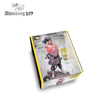 79TH CAMERON HIGHLANDERS CRIMEA 1854. 54MM RESIN.